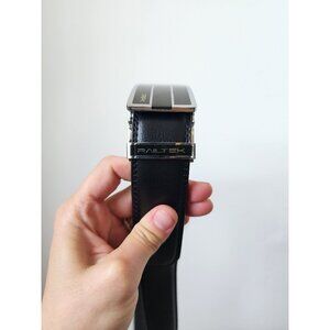 Railtek carbon black ratchet belt